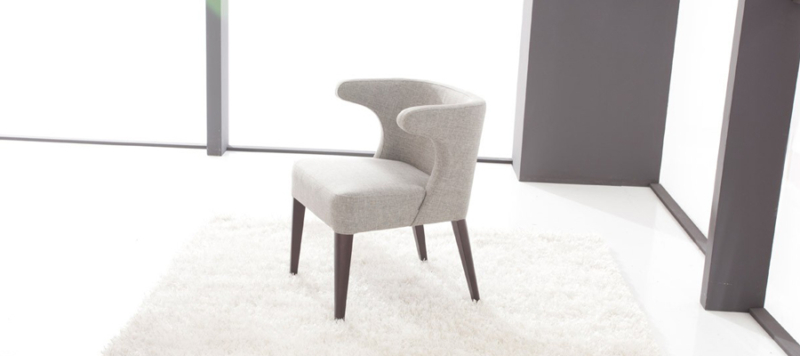Fama armchair in the living room.