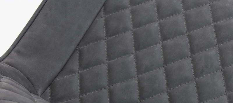 Grey close up fabric detail.