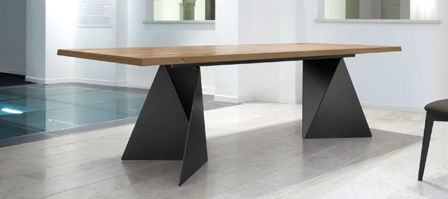 Euclides Rectangular Table | Andreotti Dining Furniture Shop