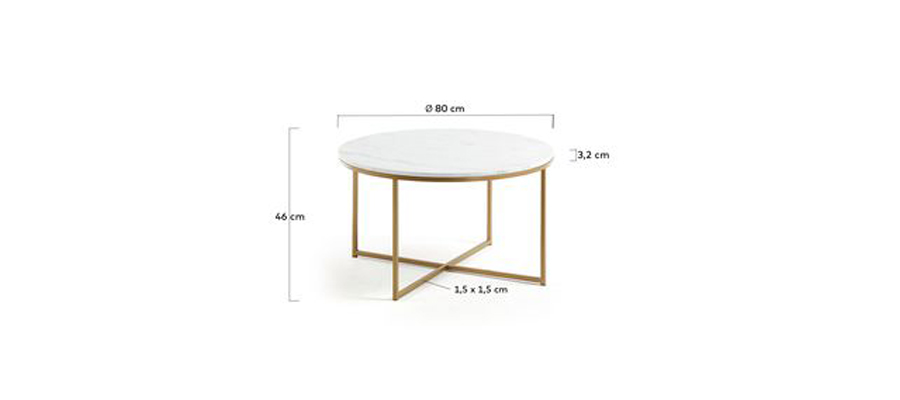 Sheffield Coffee Table | Andreotti Limassol Furniture Shop