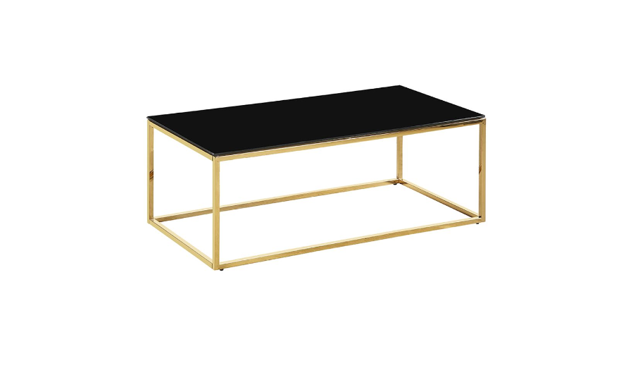 Fedi Golden Black Coffee Table by Andreotti Furniture Limassol Cyprus