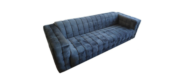 Blue fierse sofa for your living room.