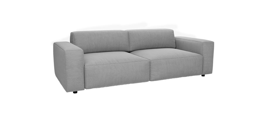 Lucera Grey Sofa | Made in Spain | Andreotti Furniture Cyprus